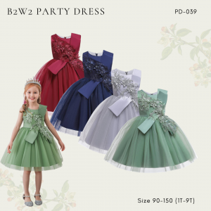 Party Dress B2W2 Flower Tulle